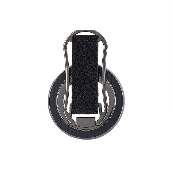 New Magnetic Phone Holder Ultra Thin Folding Desktop Rotating Silicone Hanging Strap Finger Ring Buckle Phone Holder - Image 4