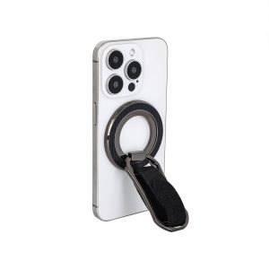 New Magnetic Phone Holder Ultra Thin Folding Desktop Rotating Silicone Hanging Strap Finger Ring Buckle Phone Holder