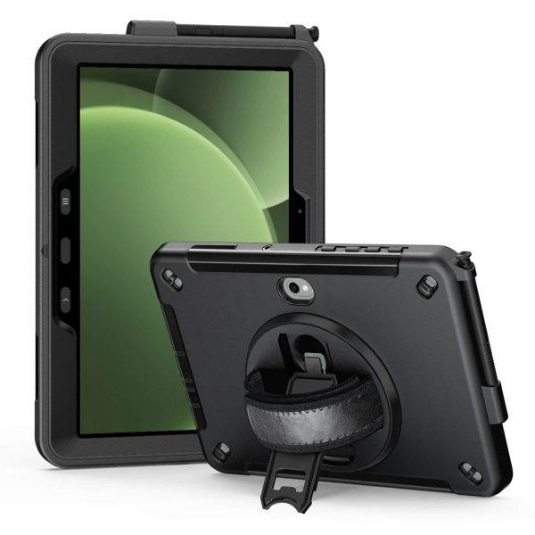 Rugged Case for Samsung Galaxy Tab Active 5 Pro / 4 Pro – 8" Shockproof Cover with Strap - Image 3