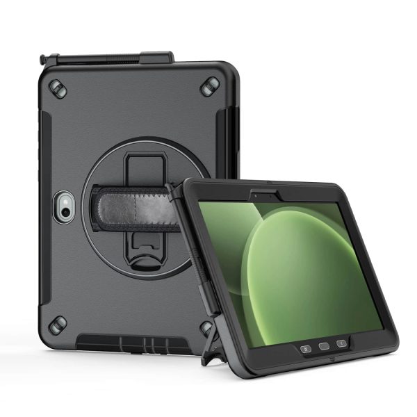 Rugged Case for Samsung Galaxy Tab Active 5 Pro / 4 Pro – 8" Shockproof Cover with Strap - Image 2