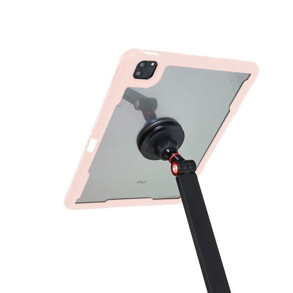 Shockproof Transparent iPad Pro 11 Case with Pencil Holder & 360° Rotating Kickstand | Auto Sleep/Wake Magnetic Cover Orange Color - Image 5