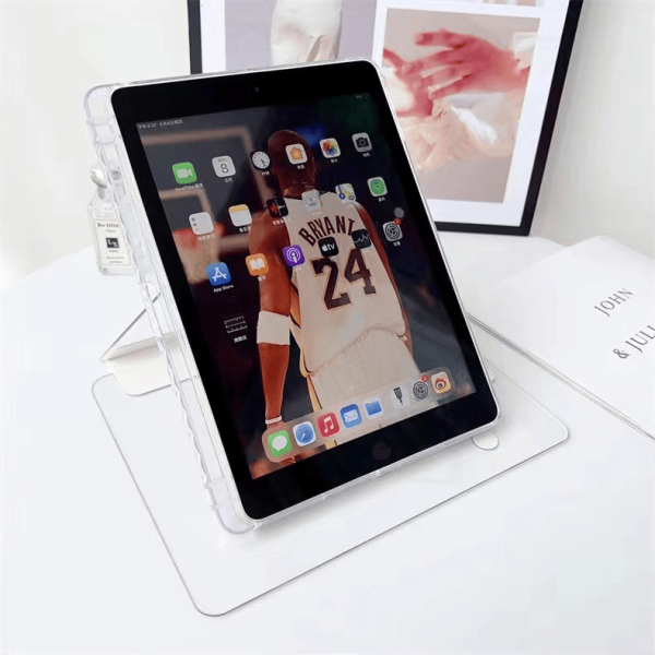 Crystal Clear Acrylic iPad Case with Smart Wake/Sleep – Slim Protective Shell for iPad 10.2" & iPad Air 5 (10.9") - Image 3