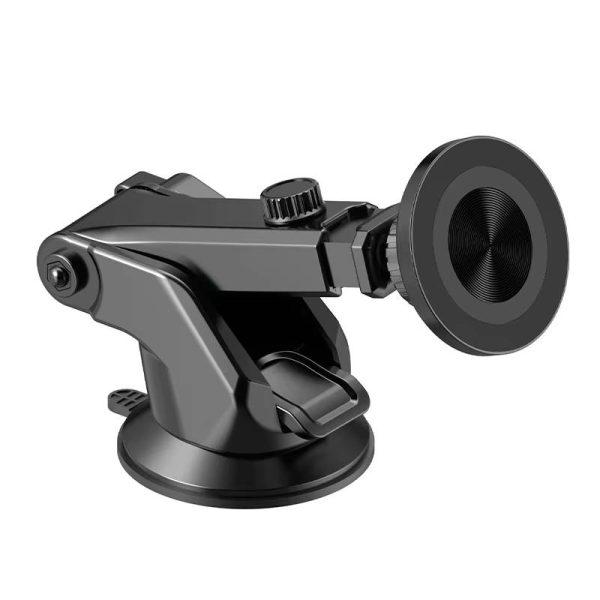 MagSafe Car Phone Holder - 360° Rotating Extendable Suction Cup Mount for iPhone 15/14/13 | Strong Magnetic Car Vent/Dashboard Phone Stand - Image 2
