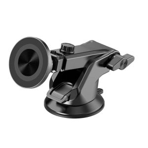 MagSafe Car Phone Holder - 360° Rotating Extendable Suction Cup Mount for iPhone 15/14/13 | Strong Magnetic Car Vent/Dashboard Phone Stand