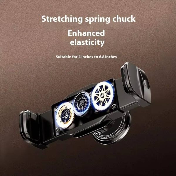Magnetic Phone Holder for Treadmill - 360° Rotating Gym Wall Mount & Exercise Bike Clip-On Stand | Universal Shockproof Phone Mount
