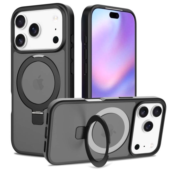 New 2025 iPhone 17/16 Pro Max Case - Magnetic Anti-Slip Matte Cover with Kickstand | Military-Grade Shockproof Phone Case - Image 3