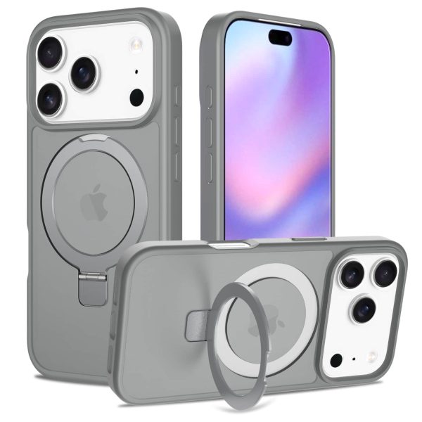 New 2025 iPhone 17/16 Pro Max Case - Magnetic Anti-Slip Matte Cover with Kickstand | Military-Grade Shockproof Phone Case - Image 2