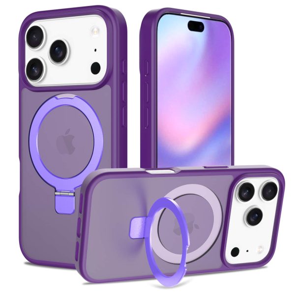 New 2025 iPhone 17/16 Pro Max Case - Magnetic Anti-Slip Matte Cover with Kickstand | Military-Grade Shockproof Phone Case - Image 5