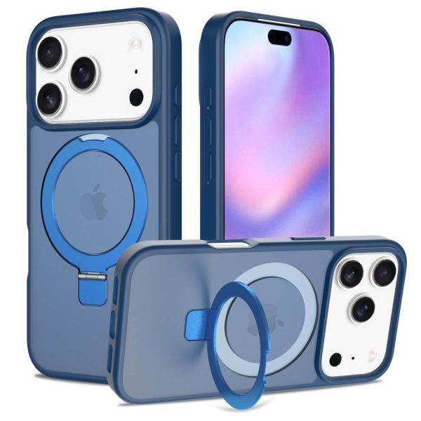 New 2025 iPhone 17/16 Pro Max Case - Magnetic Anti-Slip Matte Cover with Kickstand | Military-Grade Shockproof Phone Case - Image 6