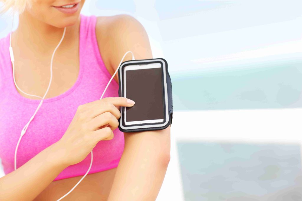 Sports-Ready Arm Stop Phone Holder