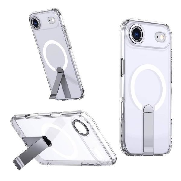 iPhone 17/16 Pro Case - Magnetic Vertical Stand Ring & Shockproof Cover | Ultra Slim Protective Shell with Military-Grade Drop Protection