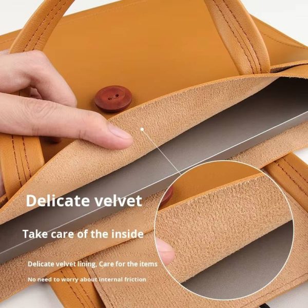 14/16 Inch Laptop Briefcase - Premium Waterproof Messenger Bag for MacBook Pro & Huawei MateBook | Large Capacity Business Computer Bag - Image 3