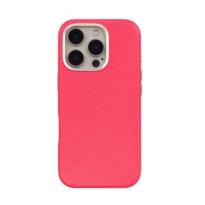 iPhone 16 Pro Max Leather Case - Magnetic Stardust Pattern Genuine Leather Cover | Handcrafted Premium Protection for iPhone 15/16 Series