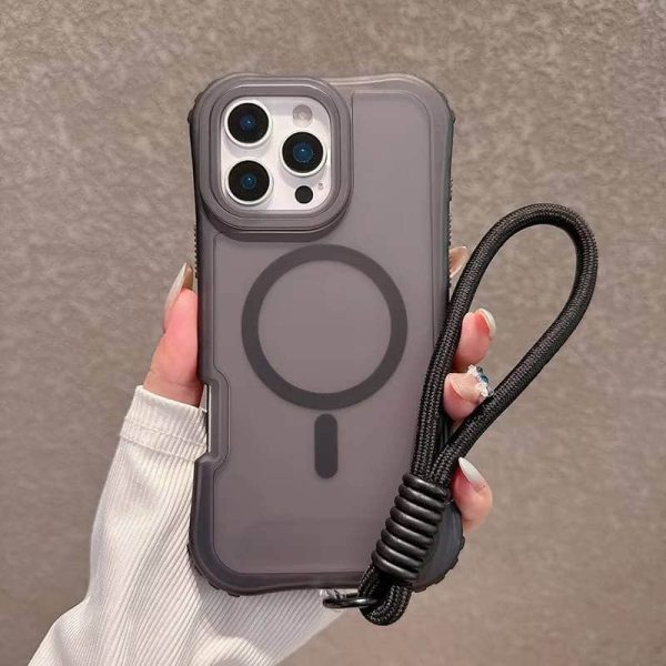 iPhone 17/16/15 Case - Slim Matte Magnetic 3-in-1 Cover with Waist Design | Shockproof Protective Case for MagSafe Accessories - Image 2