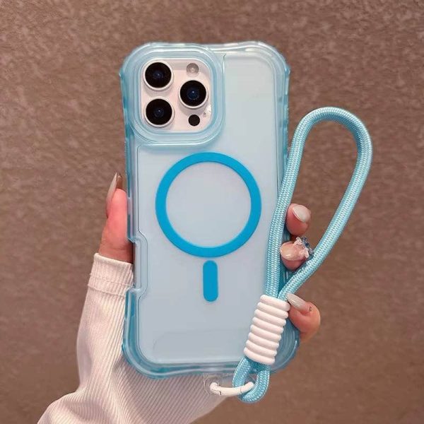iPhone 17/16/15 Case - Slim Matte Magnetic 3-in-1 Cover with Waist Design | Shockproof Protective Case for MagSafe Accessories - Image 3