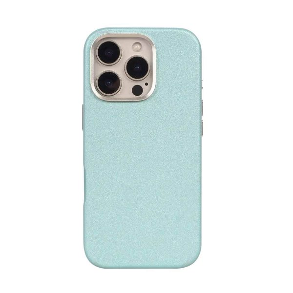 iPhone 16 Pro Max Leather Case - Magnetic Stardust Pattern Genuine Leather Cover | Handcrafted Premium Protection for iPhone 15/16 Series - Image 3