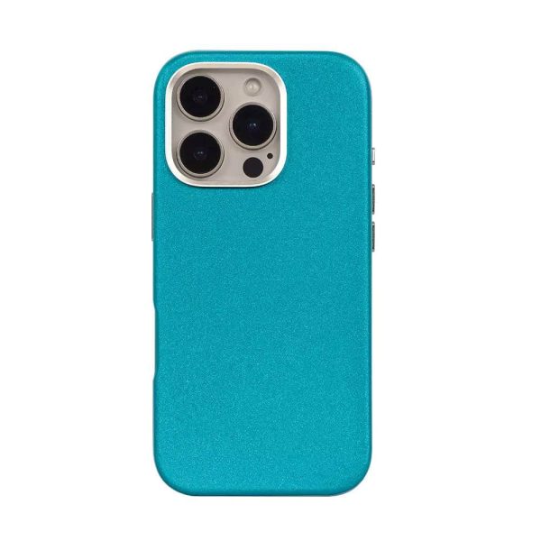 iPhone 16 Pro Max Leather Case - Magnetic Stardust Pattern Genuine Leather Cover | Handcrafted Premium Protection for iPhone 15/16 Series - Image 4