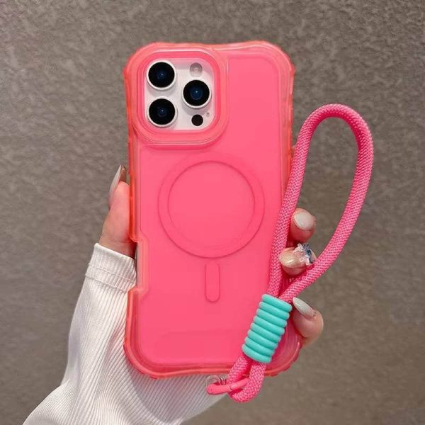 iPhone 17/16/15 Case - Slim Matte Magnetic 3-in-1 Cover with Waist Design | Shockproof Protective Case for MagSafe Accessories - Image 4