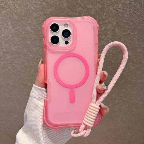 iPhone 17/16/15 Case - Slim Matte Magnetic 3-in-1 Cover with Waist Design | Shockproof Protective Case for MagSafe Accessories - Image 7