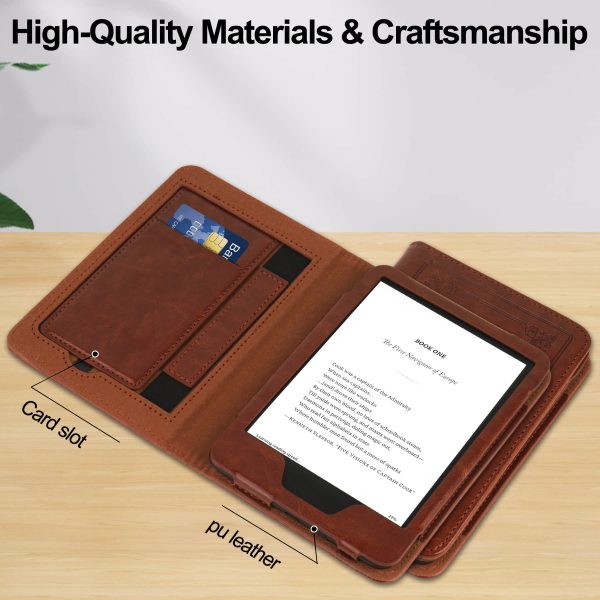 Amazon Kindle Paperwhite 2024 Case - Printed Stand Cover with Auto Wake/Sleep | Lightweight Protective Cover for 6.8" E-Reader - Image 7
