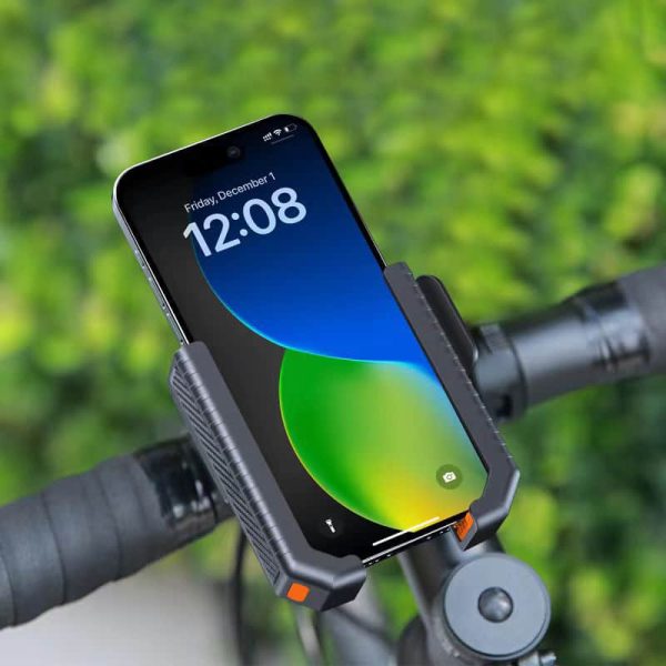 New Off-Road Bike Motorcycle Phone Mount - Heavy Duty Shockproof Handlebar Stand for Action Camera & GPS | Wholesale Cycling Accessories - Image 3