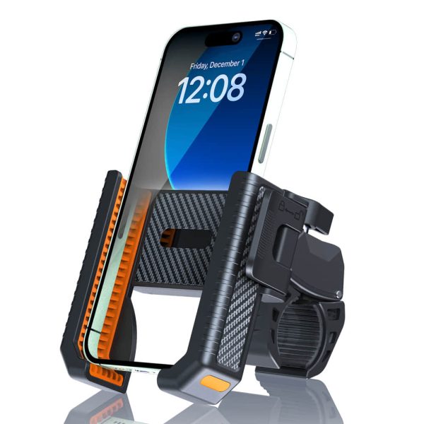 New Off-Road Bike Motorcycle Phone Mount - Heavy Duty Shockproof Handlebar Stand for Action Camera & GPS | Wholesale Cycling Accessories - Image 7