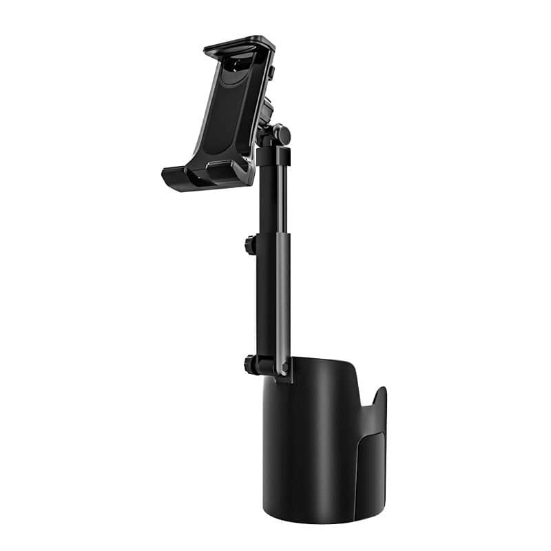 New Car Cupholder Phone Mount - Universal Long Arm Adjustable Stand for Phone & Tablet | Dashboard & Console Multi-Position Vehicle Holder