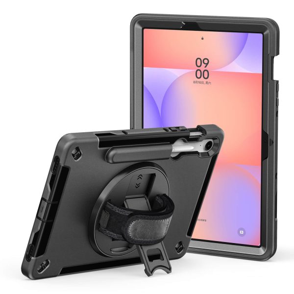 Heavy Duty Rugged case with 360 Rotate Stand for Samsung Galaxy Tab S10 lite 2025 - Image 2