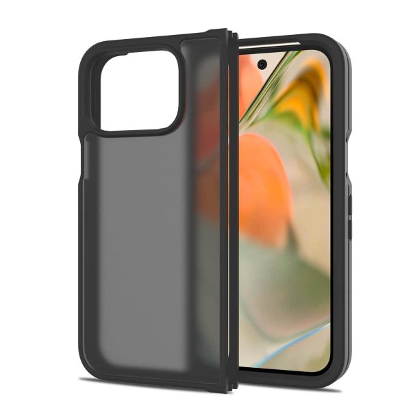 Google Pixel 9 Pro Fold Case - Frosted Magnetic Skin-Feel Cover | Semi-Translucent Shockproof Case with MagSafe Compatible Hinge Protection - Image 2