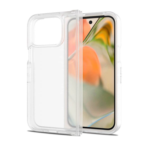 Google Pixel 9 Pro Fold Case - Frosted Magnetic Skin-Feel Cover | Semi-Translucent Shockproof Case with MagSafe Compatible Hinge Protection - Image 5
