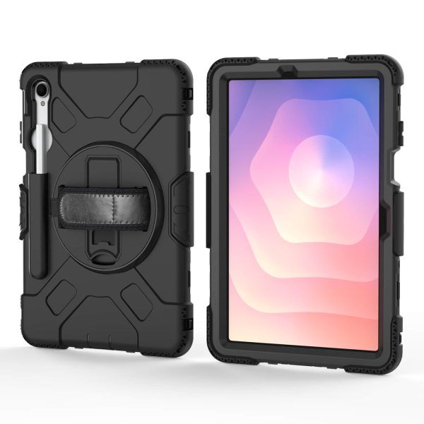 Tablet Case for Samsung Tab S11 (2025) 11 Inch Hand Shoulder Strap PC Silicone Shockproof Hybrid Heavy Duty Cover - Image 4