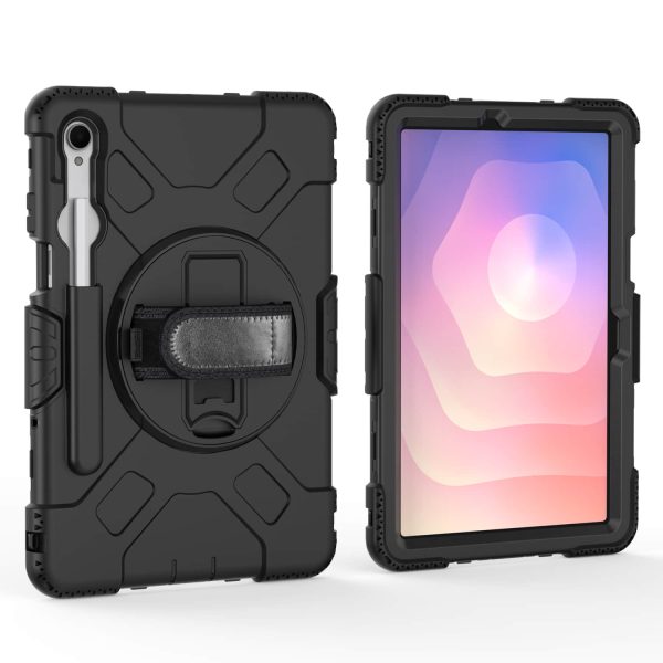 Tablet Case for Samsung Tab S11 (2025) 11 Inch Hand Shoulder Strap PC Silicone Shockproof Hybrid Heavy Duty Cover - Image 3