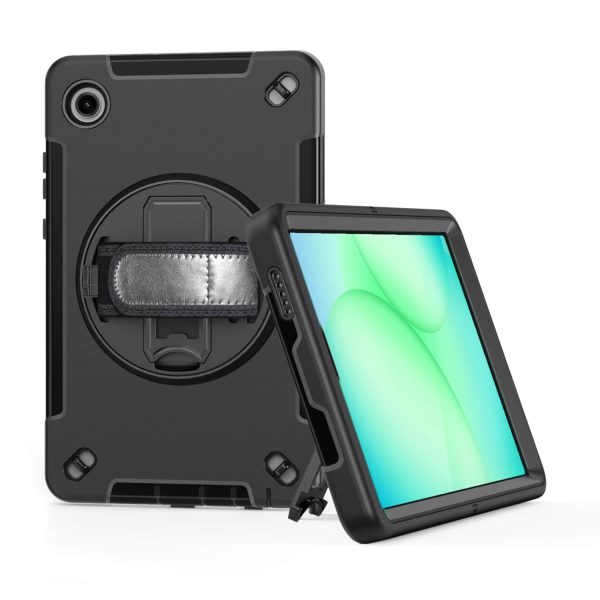 3-Layer Rugged Tablet Case for Samsung Galaxy Tab A11 2025 - Heavy Duty Full-Body Shockproof Cover with Kickstand & Military-Grade Drop Protection - Image 4