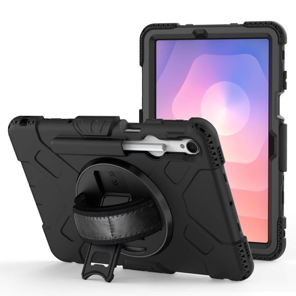 Tablet Case for Samsung Tab S11 (2025) 11 Inch Hand Shoulder Strap PC Silicone Shockproof Hybrid Heavy Duty Cover - Image 2