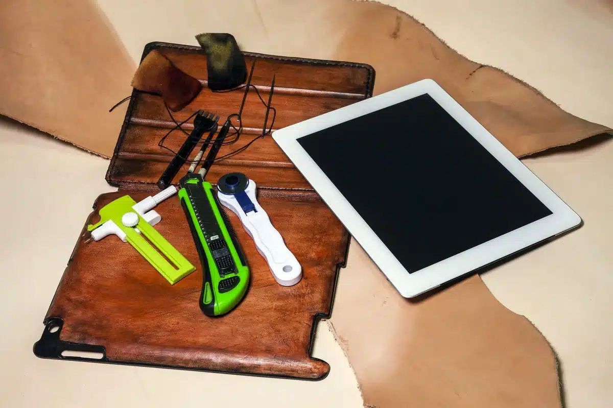 PU leather tablet case