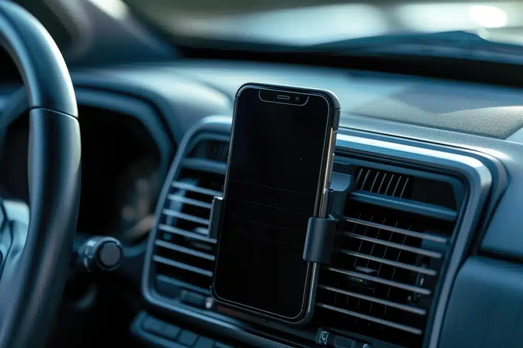 secure car phone holder