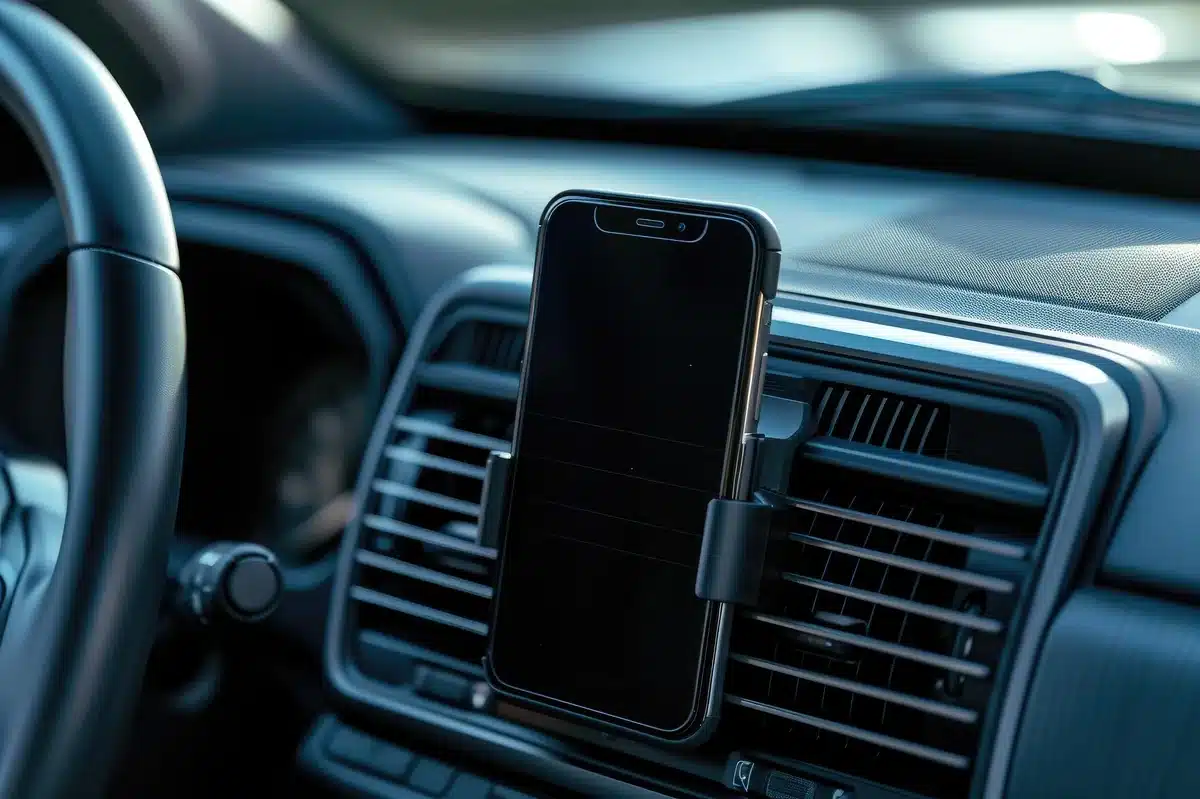 secure car phone holder